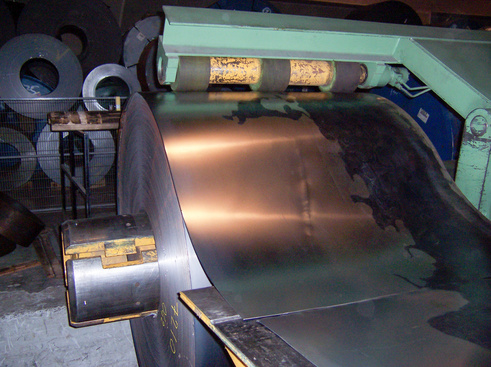 Damaged Metal Coils